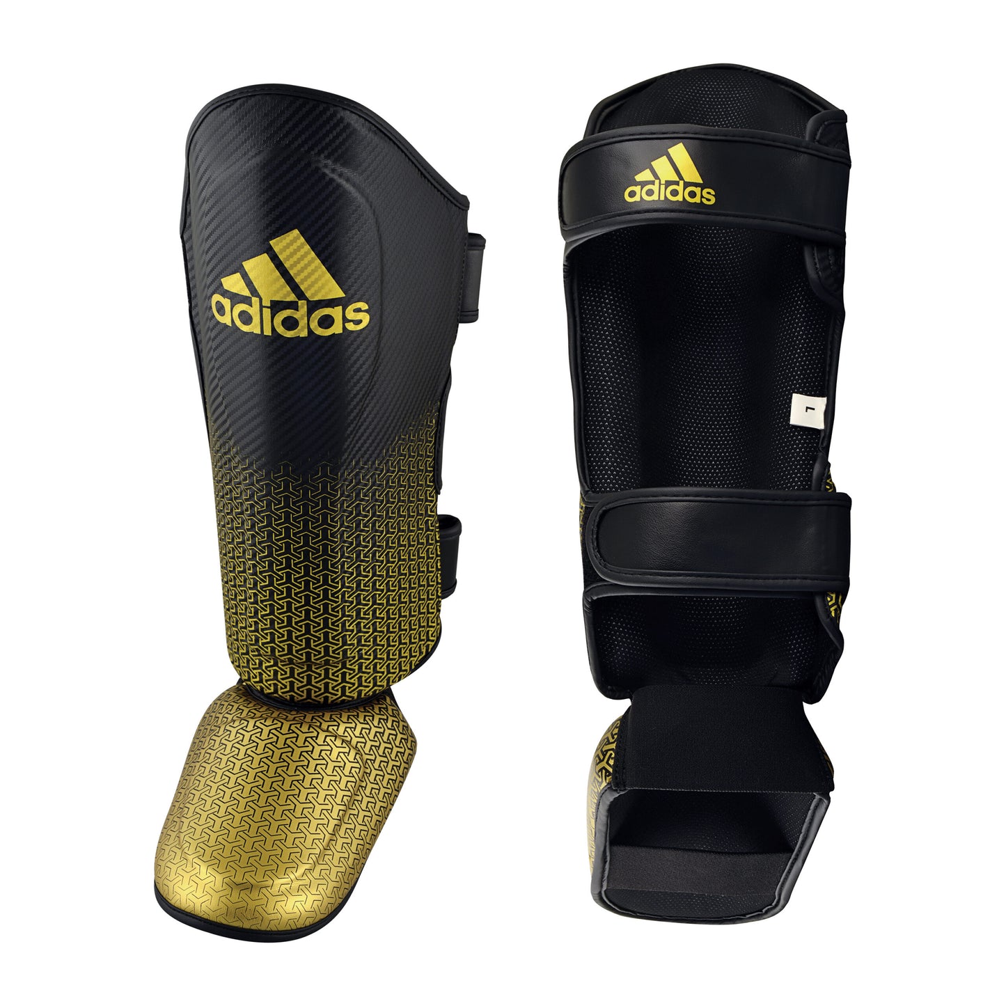 Adidas Pro Kick Boxing Shin Instep Protector Black Gold