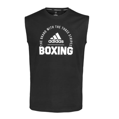 Clst21 B Adidas Boxing Sleeveless Tank Top Black 01