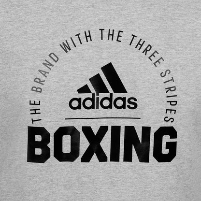 Clts21 B Adidas Boxing T Shirt Grey 05
