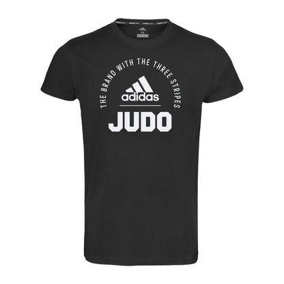 Clts21 J Adidas Judo T Shirt Black 01