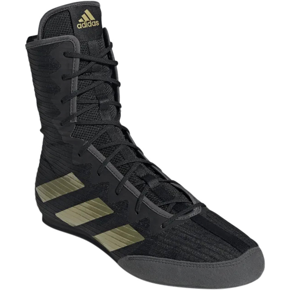 Gz6116 Adidas Boxing Boots Box Hog 4 Black Gold 01