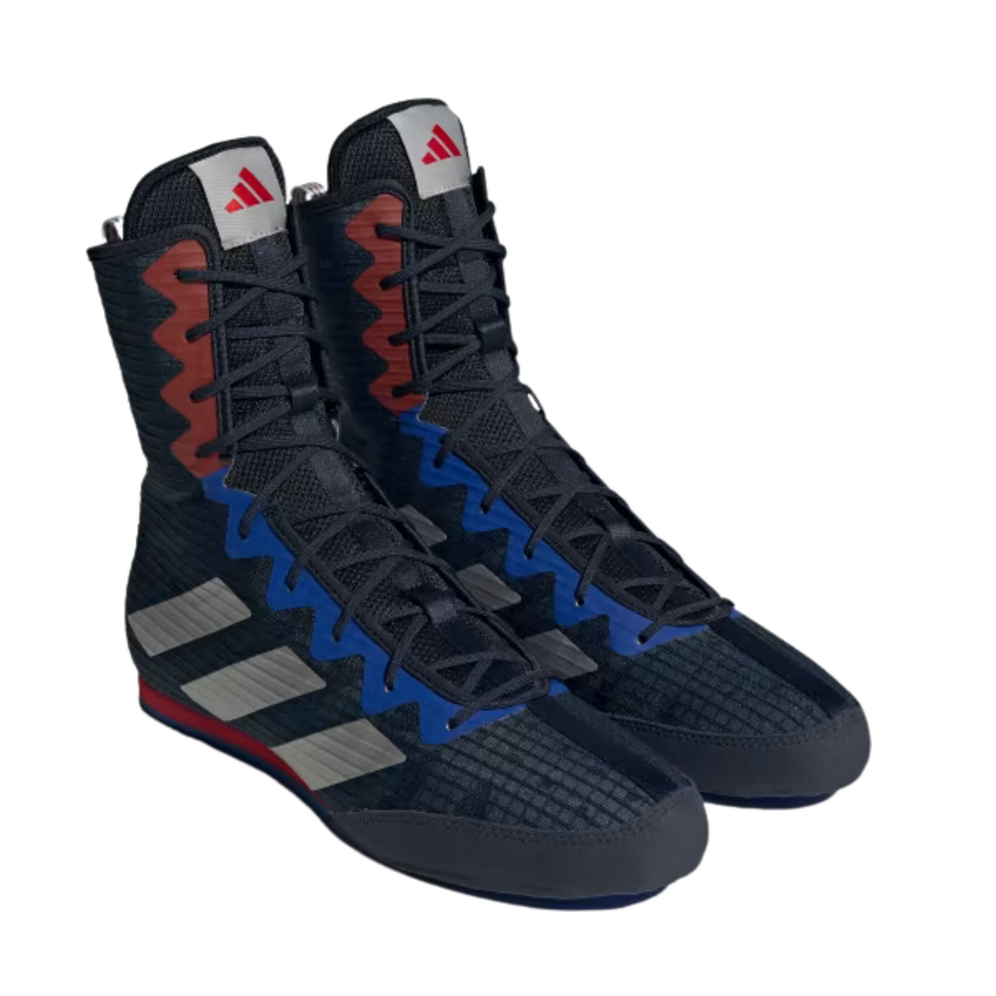 Hp6880 Adidas Boxing Boots Legend Ink Red Silver 01