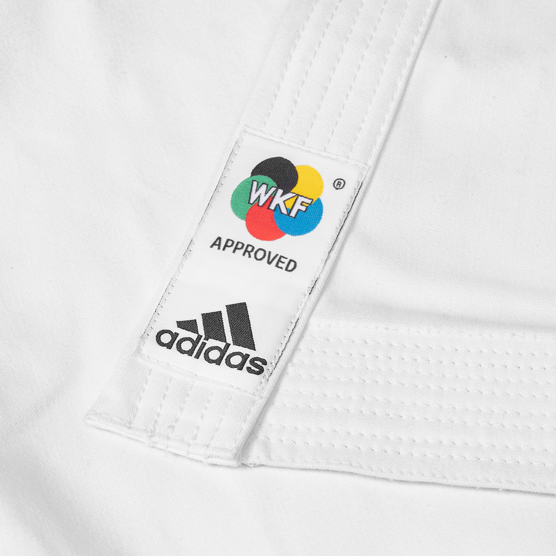 K999 Adidas Shori Kata Karate Gi Uniform White Wkf Approved 03