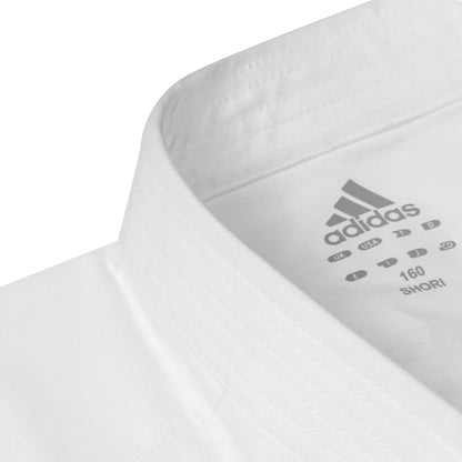 K999 Adidas Shori Kata Karate Gi Uniform White Wkf Approved 04