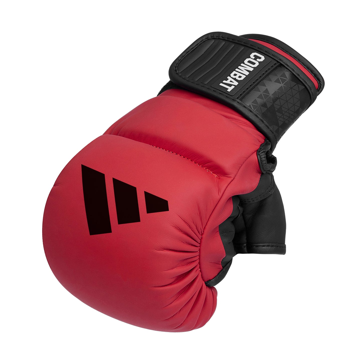 Adic50gg Adidas Combat 50 Grappling Glove Red Black 03