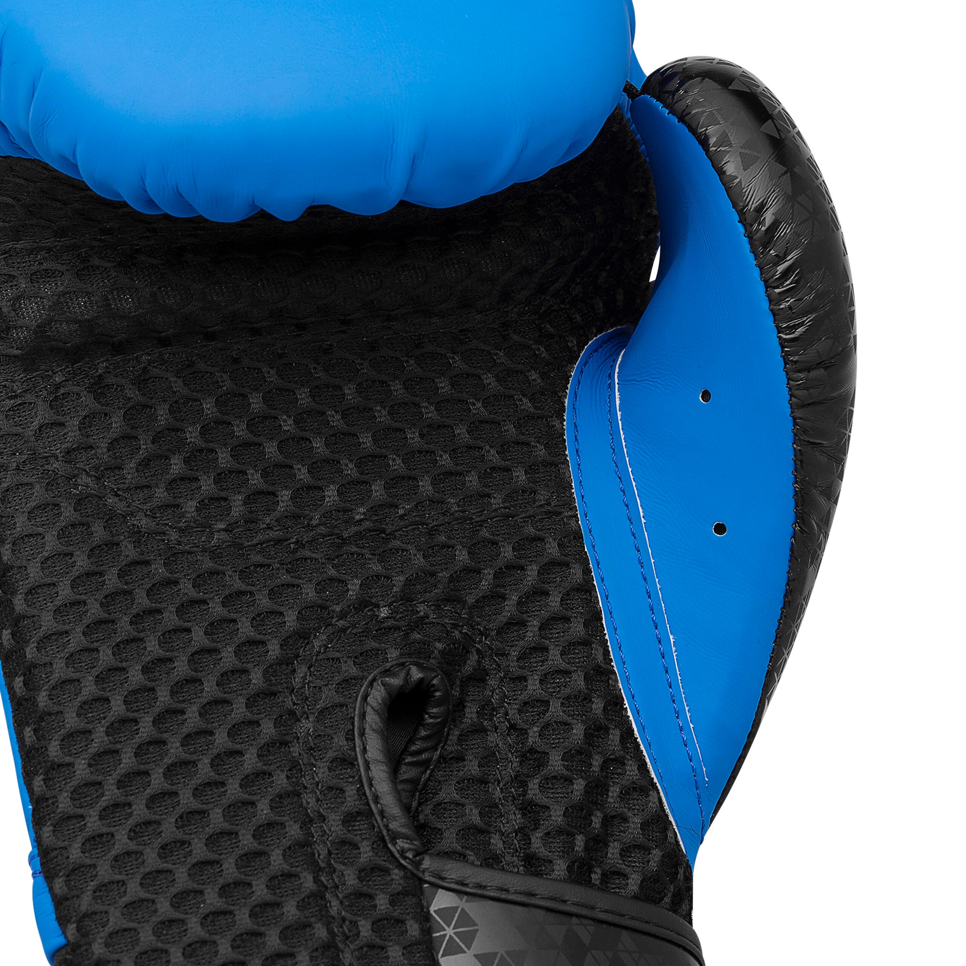 Adic50tg Combat 50 Training Boxing Gloves Blue Rush Black 07