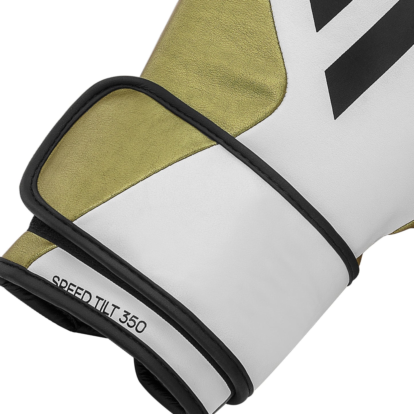 Adispd350tg Velcro White Gold Black Close Up 06