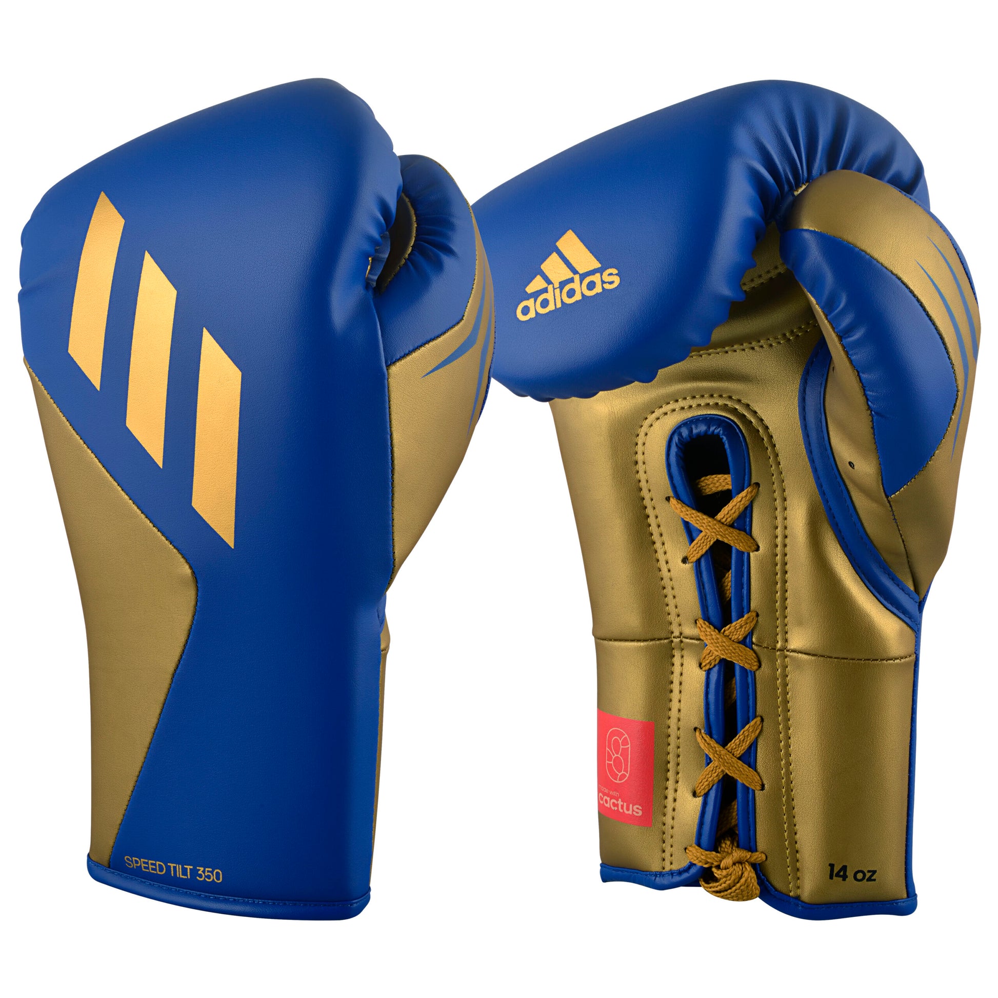 Adispd350tg Adidas Tilt 350 Pro Training Boxing Gloves Blue Gold 01
