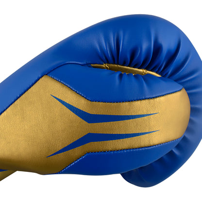 Adispd350tg Adidas Tilt 350 Pro Training Boxing Gloves Blue Gold 05