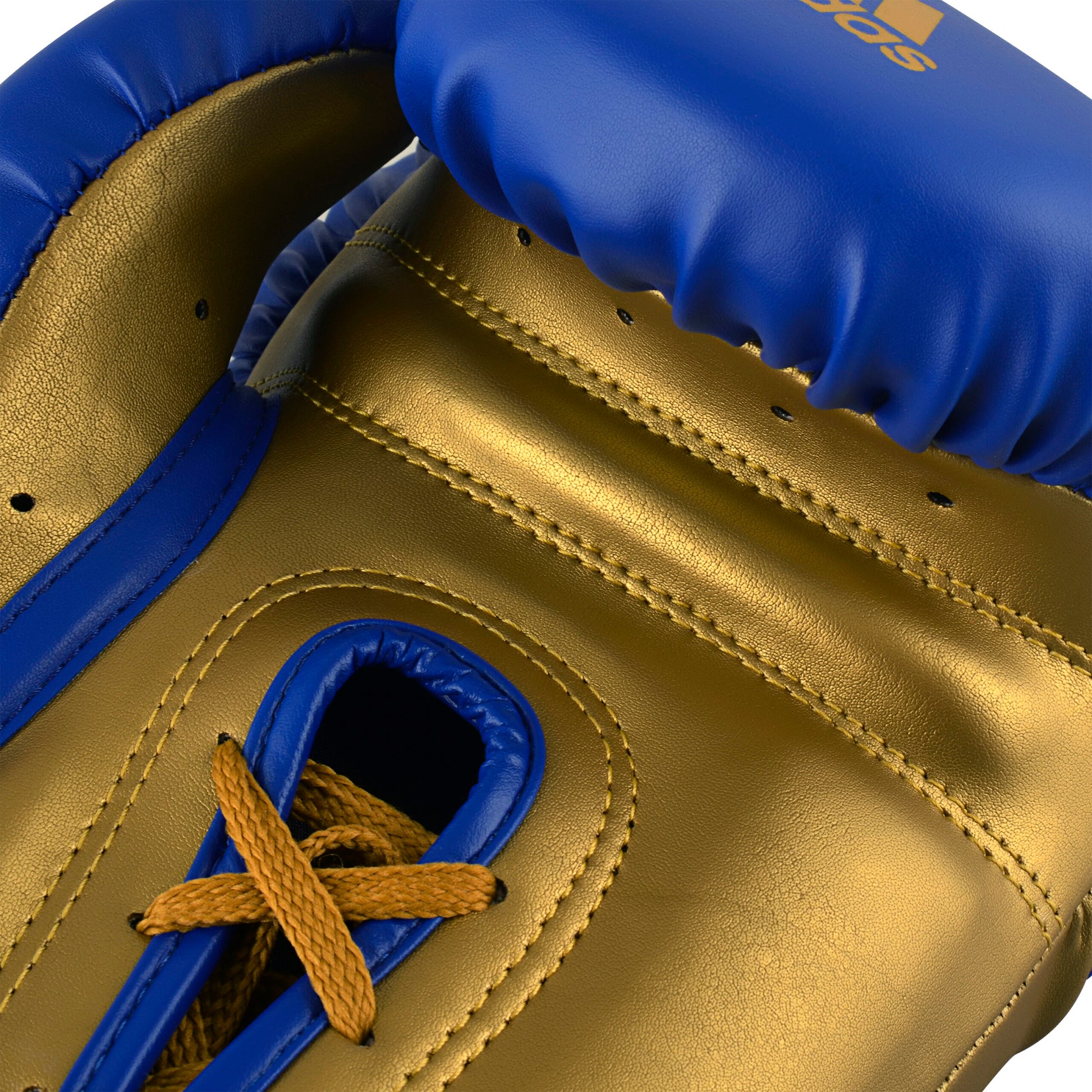 Adispd350tg Adidas Tilt 350 Pro Training Boxing Gloves Blue Gold 06