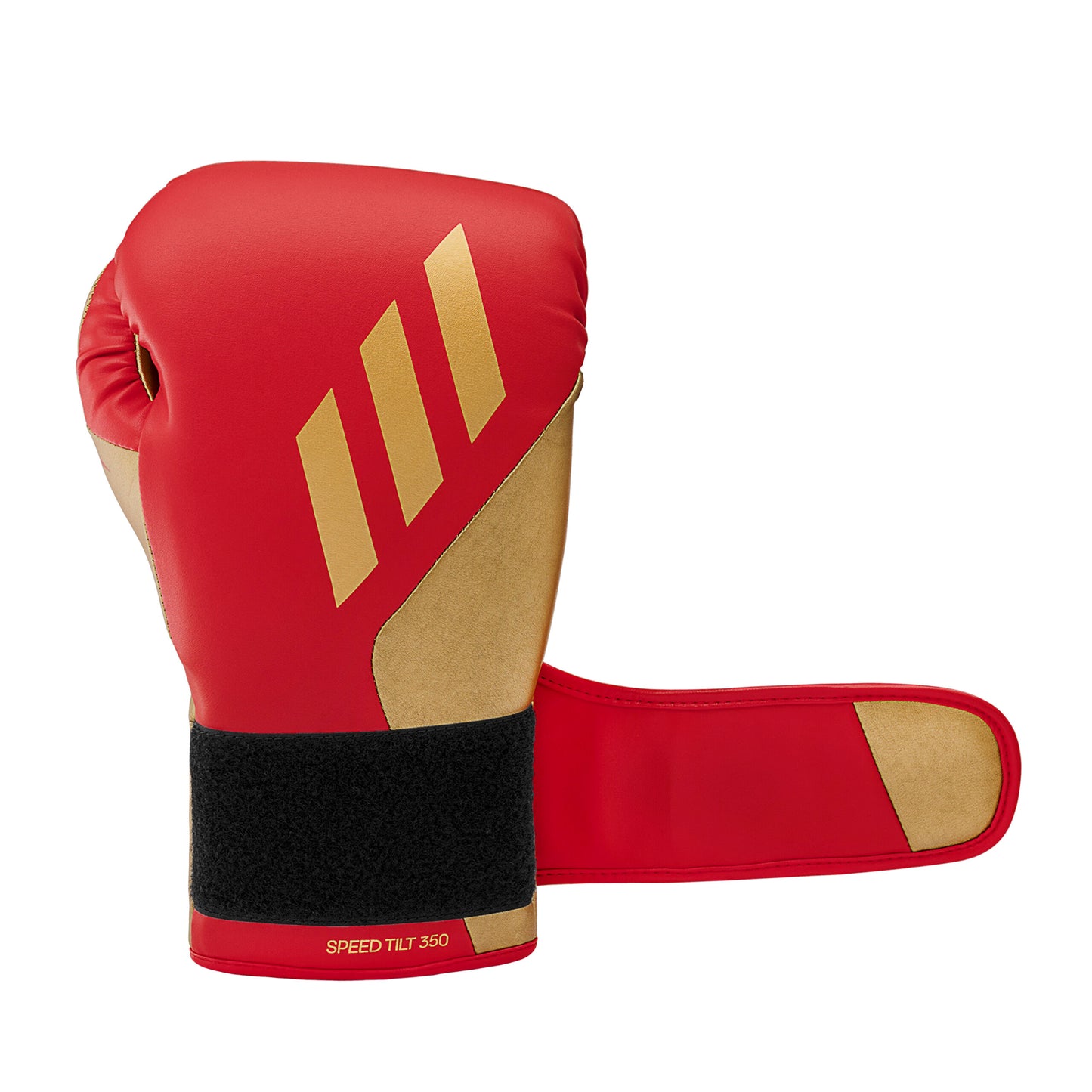 Adispd350tg Adidas Tilt 350 Pro Training Boxing Gloves Velcro Strap Red Gold 07
