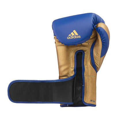 Adispd350tg Adidas Tilt Speed 350 Boxiing Gloves Blue Gold 01