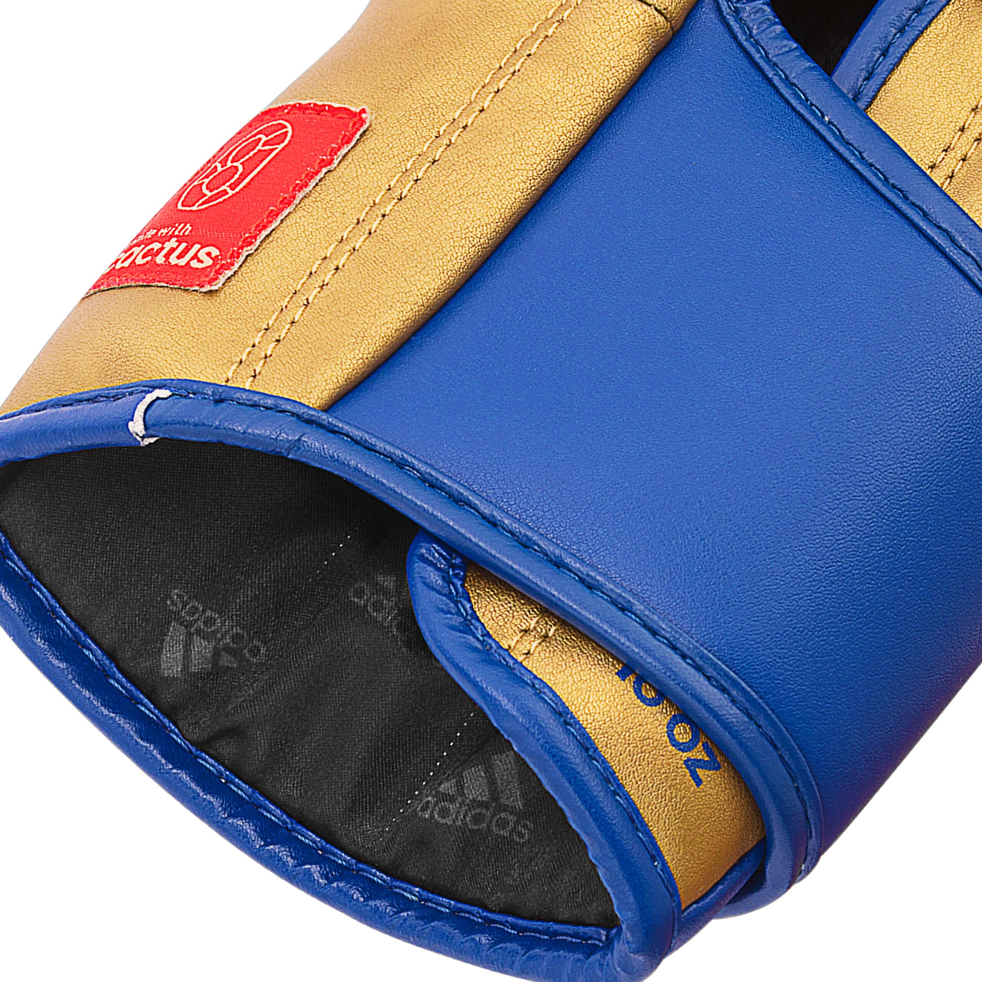 Adispd350tg Adidas Tilt Speed 350 Boxiing Gloves Blue Gold 07