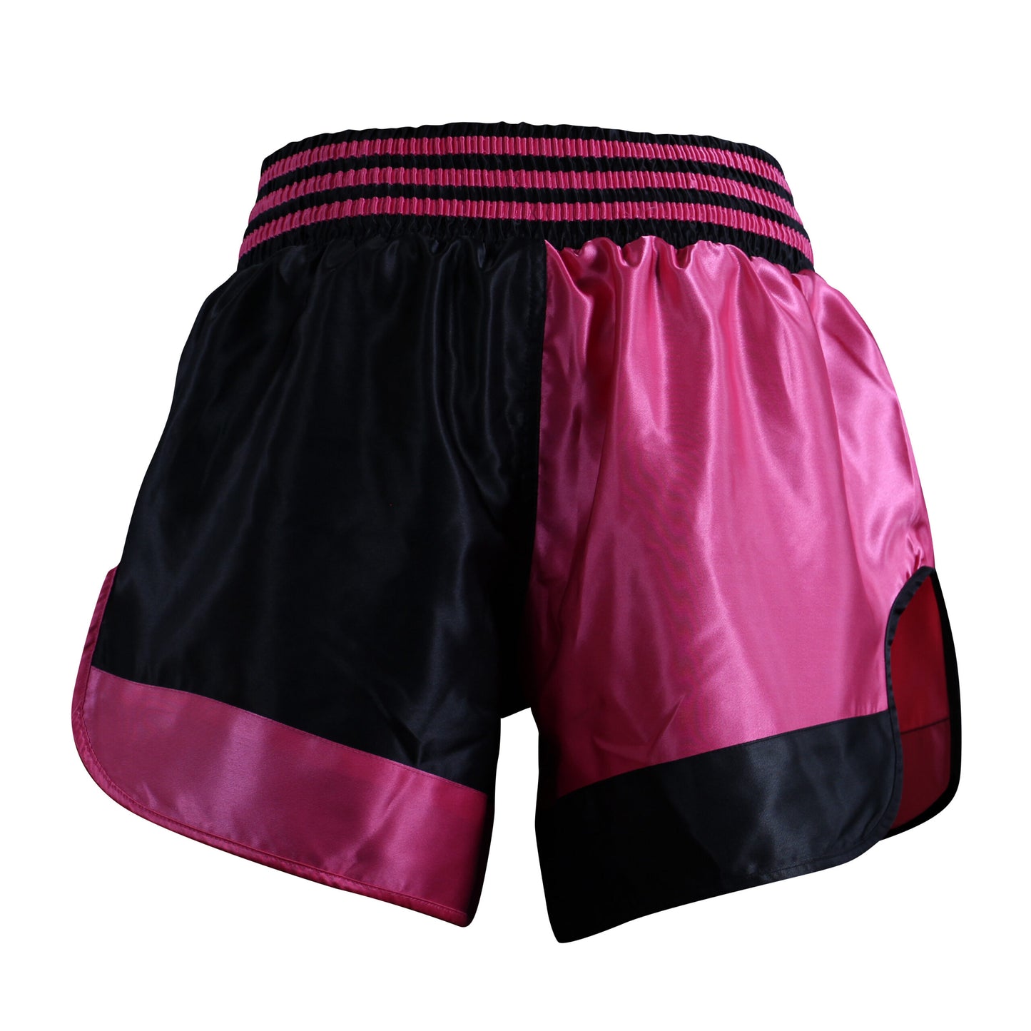Adisth03 Adidas Muay Thai Boxing Shorts Pink Black 02