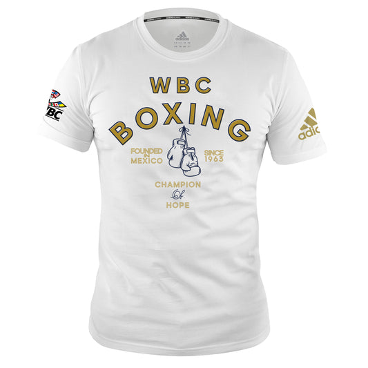 Adiwbct05 Adidas Wbc Boxing T Shirt White 01