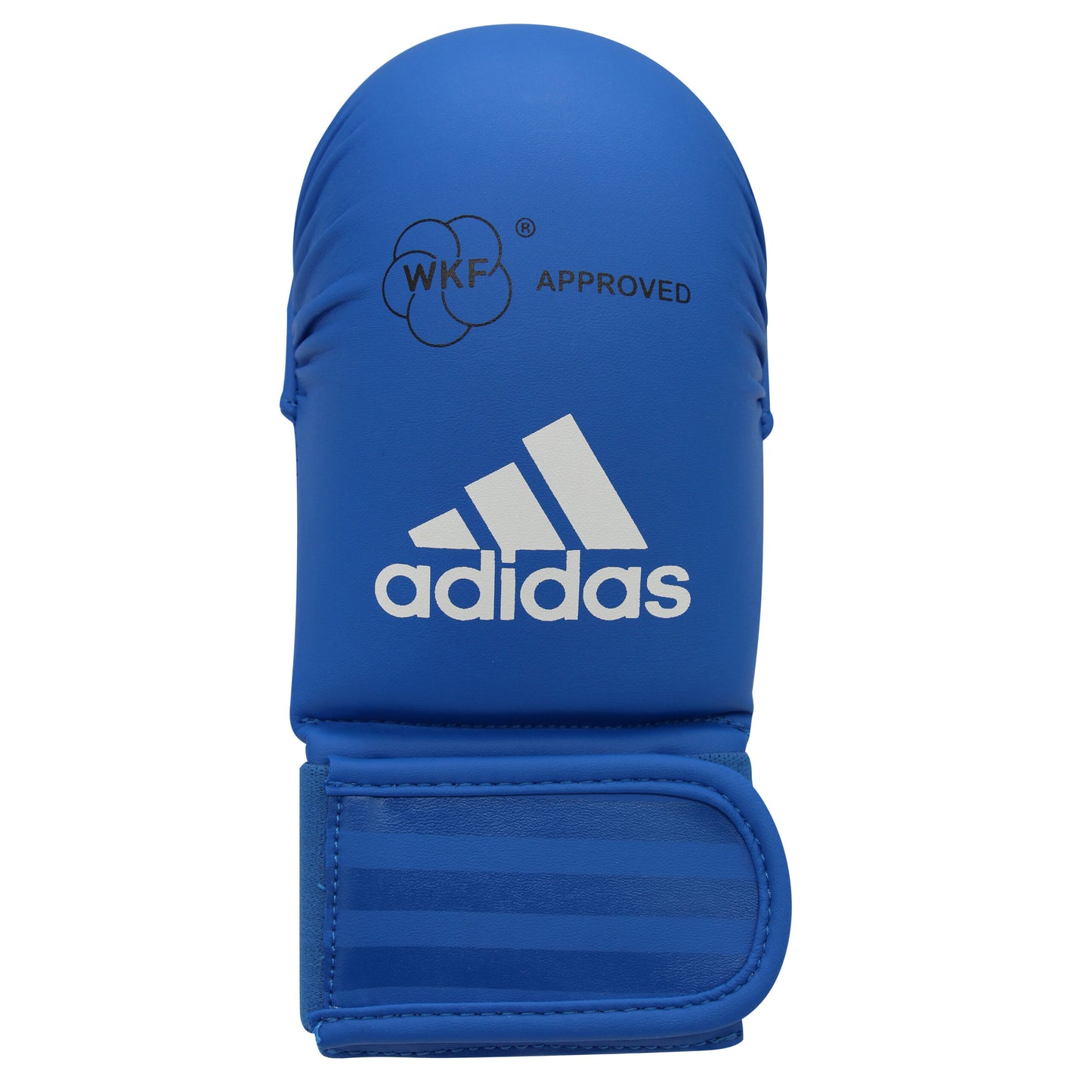 Adidas Wkf Approved Karate Mitts Blue 02