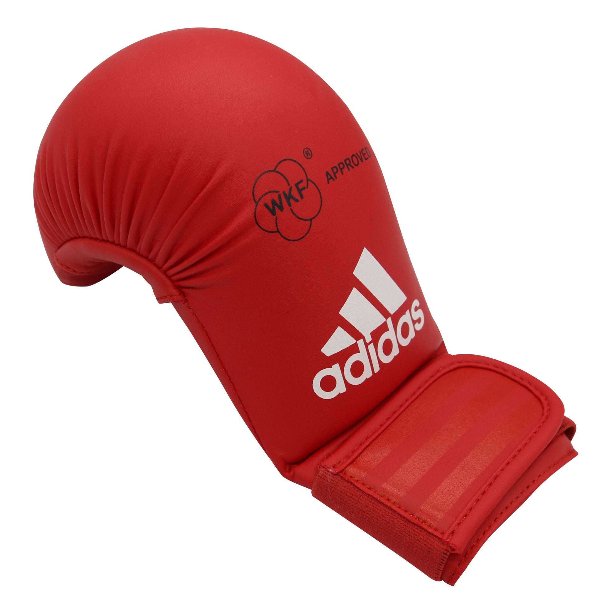 Adidas Wkf Approved Karate Mitts Red 03