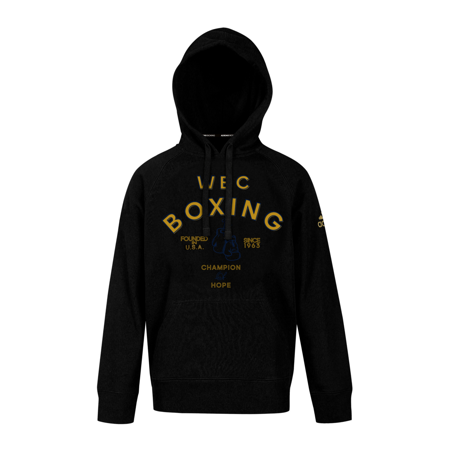 adidas WBC Boxing Hoody - Black